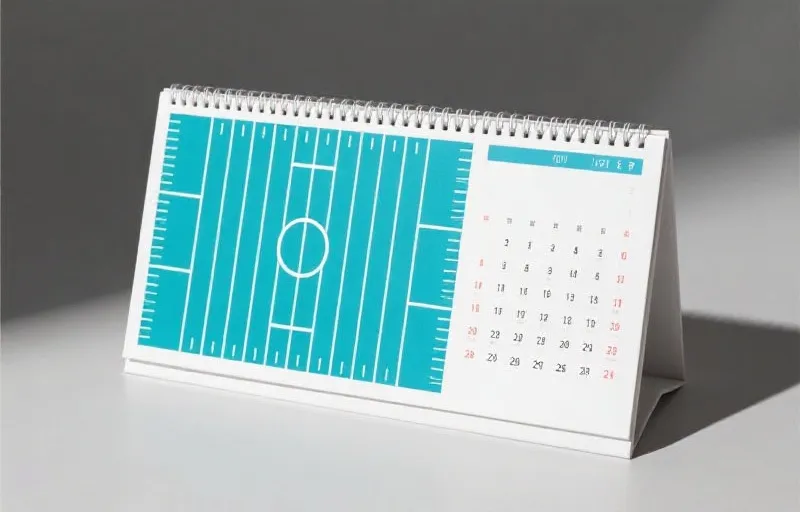 赛程日历示意图